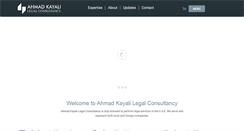 Desktop Screenshot of kayalilaw.com